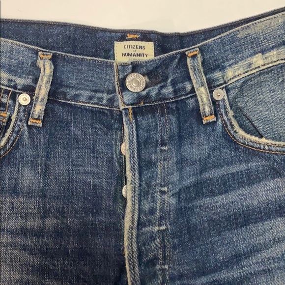 High rise denim shorts - Picture 5 of 11